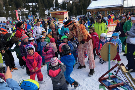 Clown Jako im Kinderlachtal